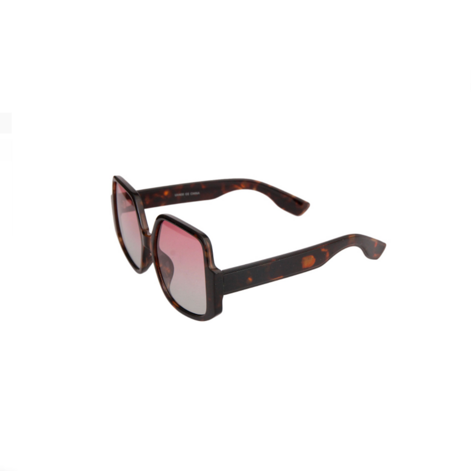Retro Tortoiseshell Square Celine Style Sunglasses
