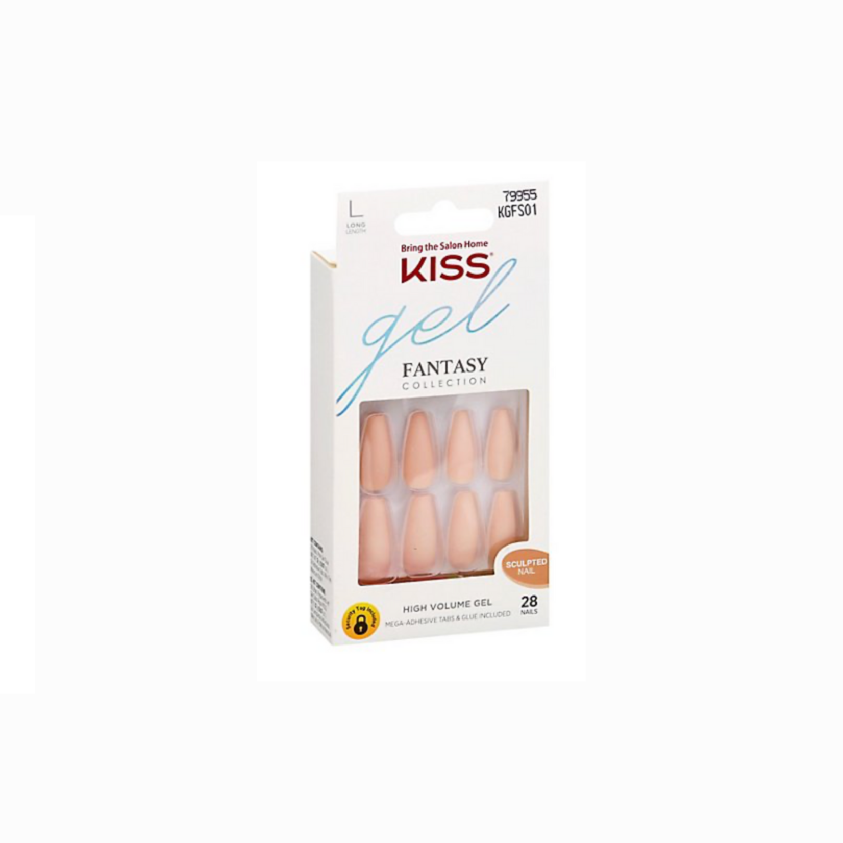 Kiss Kiss Gel Fantasy Collection Sculpted Nail