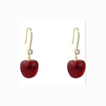Fast Wholesale Cherry Earrings Women's Long Red Earrings