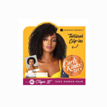 Sensationnel Curls Kinks & Co. 3C 100% Human Hair Textured Clip-Ins