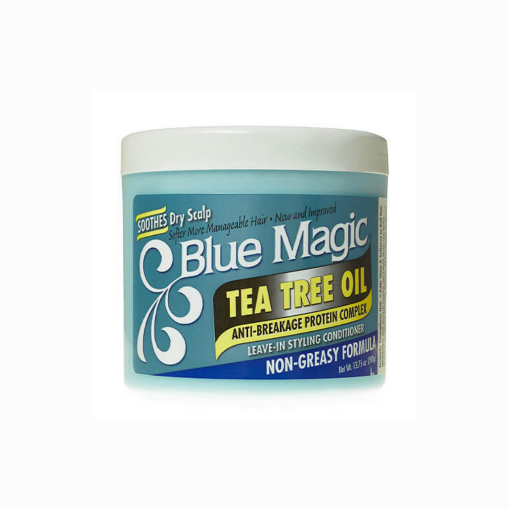 Blue Magic Blue Magic Tea Tree Leave-In Hair Styling Conditioner, 13.75 Ounce