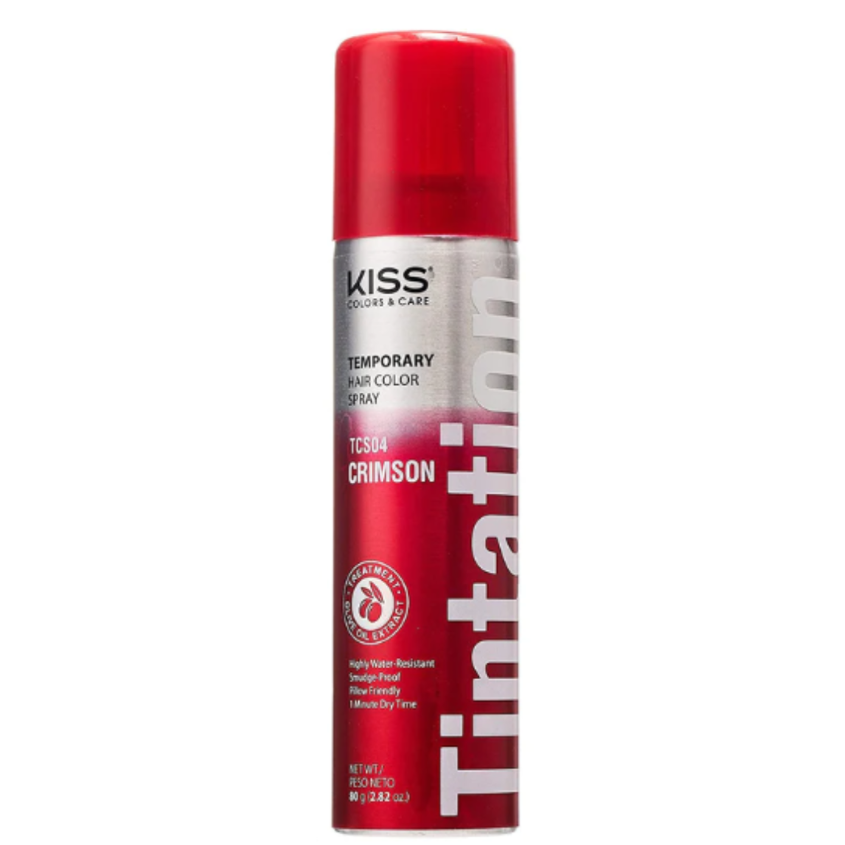 Red by Kiss Red by Kiss Crimson Temporary Hair Color Spray
