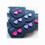 Dixie Bliss Candy Hearts - Classic Sayings - Purple