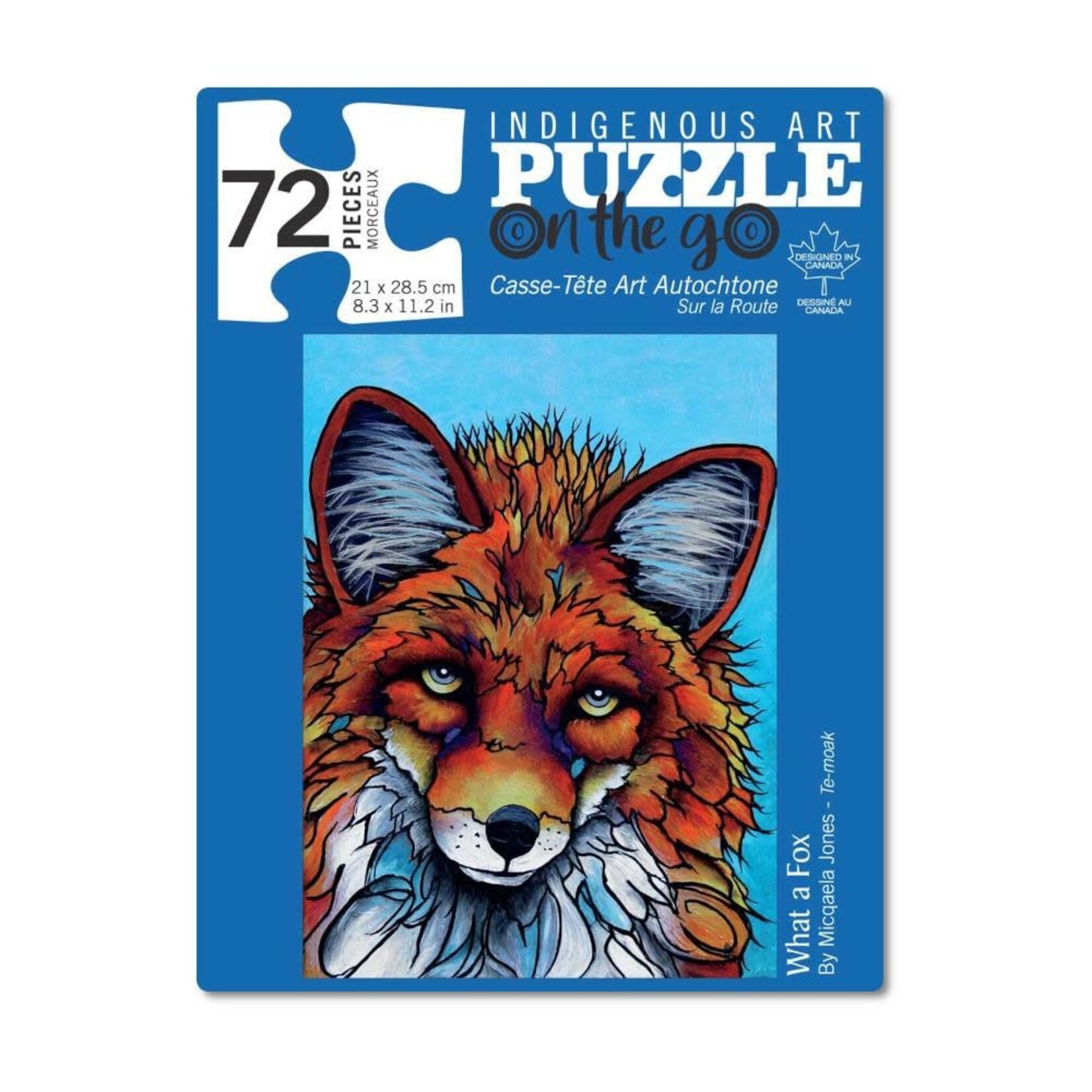 Micqaela Jones Micqaela Jones "What a Fox" Puzzle 72pcs