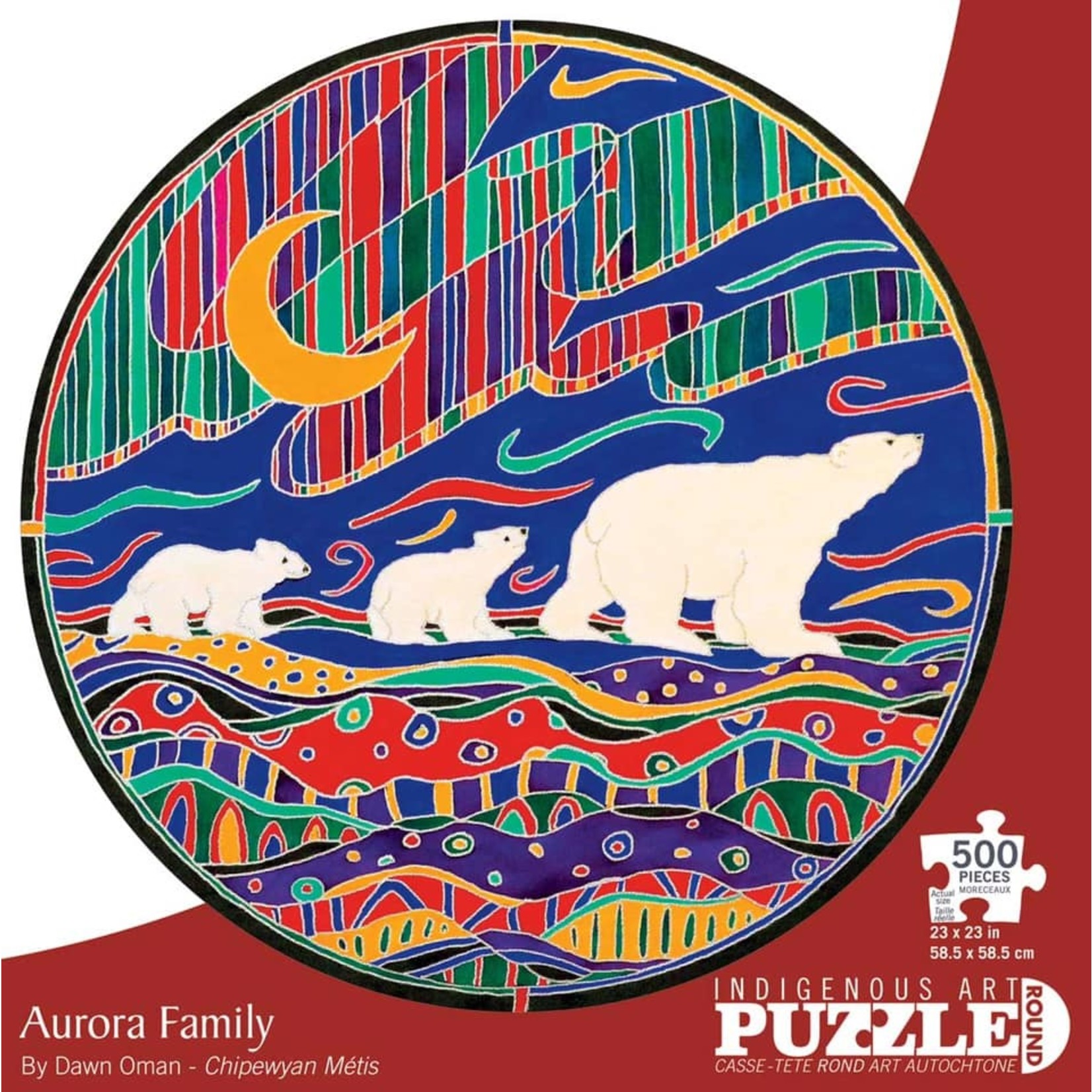 Dawn Oman Dawn Oman "Aurora Family" Puzzle 500pcs