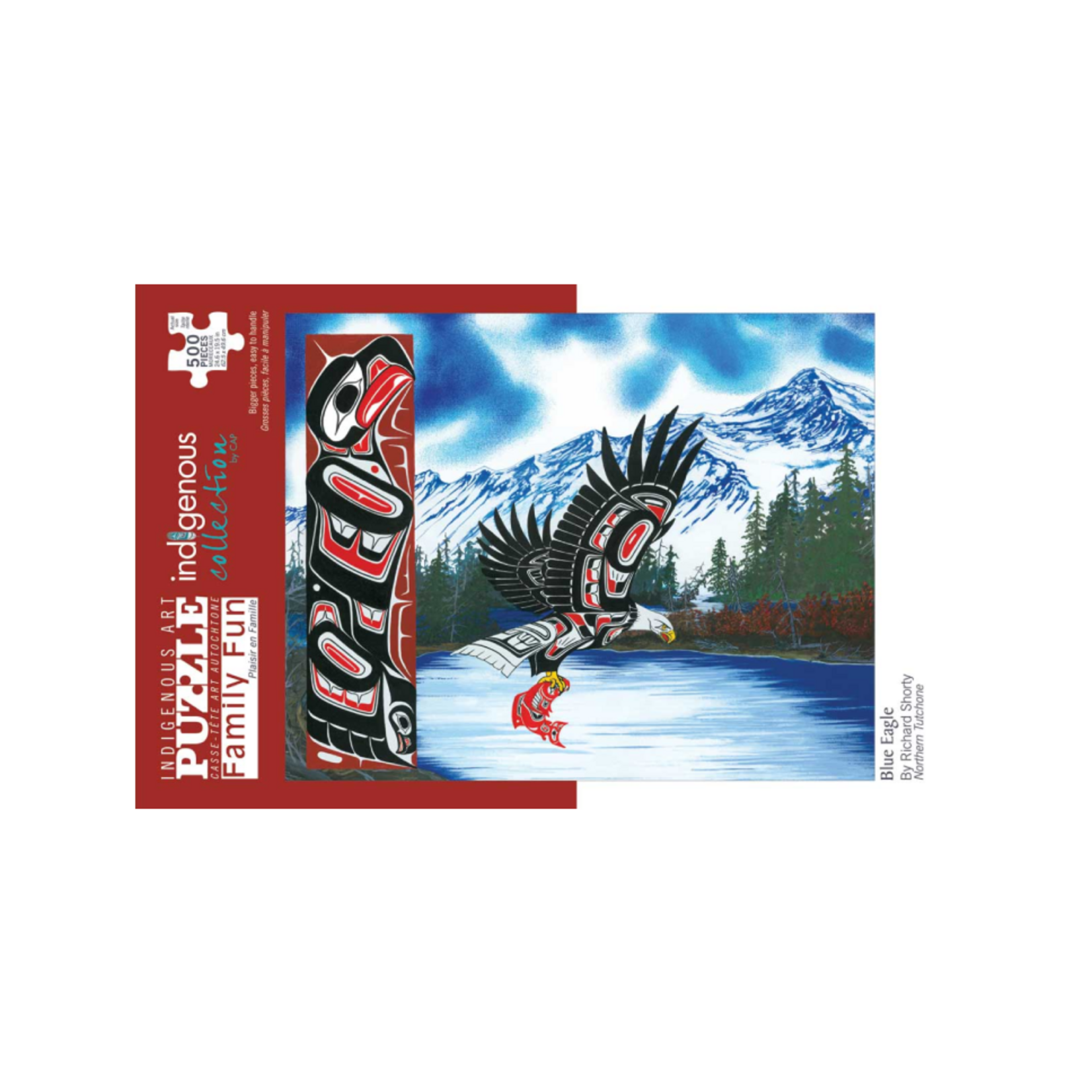 Richard Shorty Richard Shorty "Blue Eagle" Puzzle 500pcs