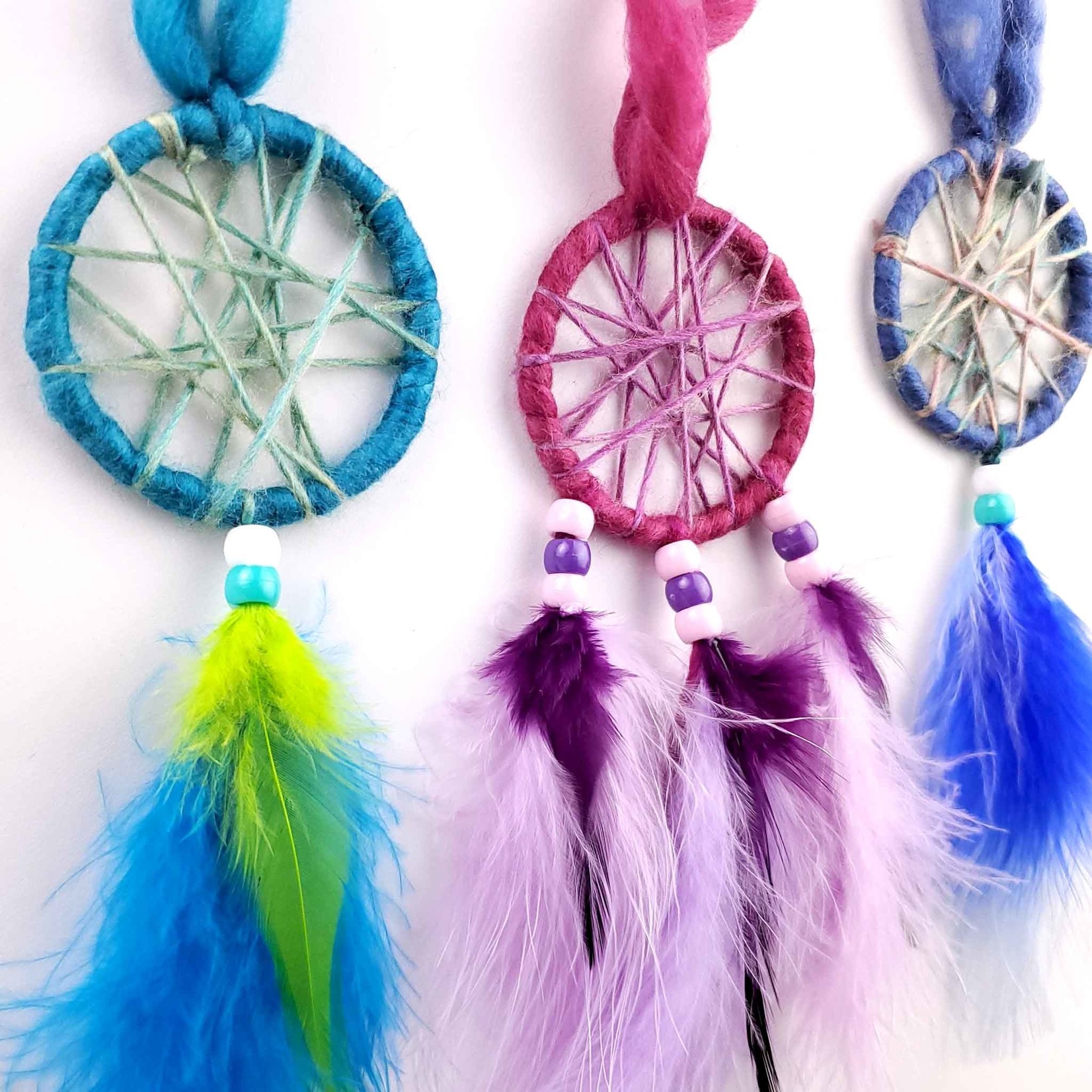 Kids DIY Dream Catcher Kit Natural
