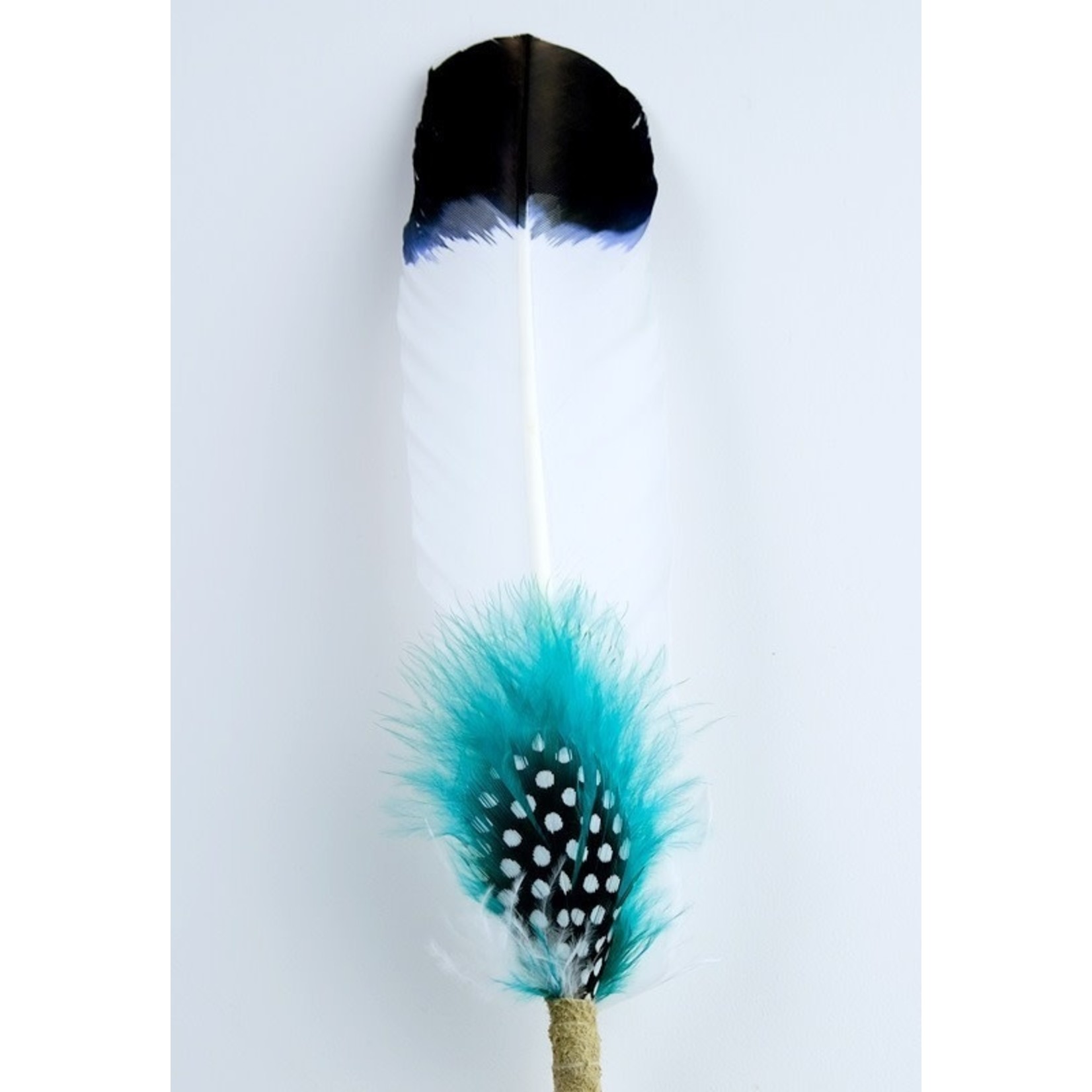 Monague Feather Smudging  "Wisdom" Large