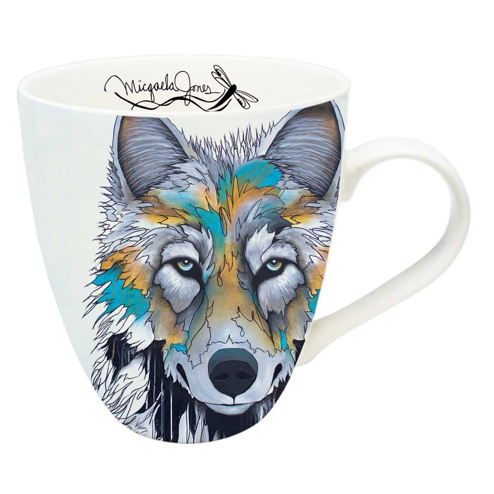 Micqaela Jones Micqaela Jones "Alpha" Porcelain Mug