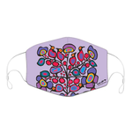 Norval Morrisseau Woodland Floral Face Mask