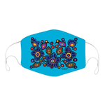Norval Morrisseau Flowers and Birds Face Mask