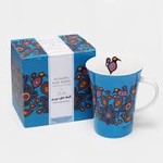 Norval Morrisseau Norval Morrisseau "Flowers and Birds" Porcelain Mug