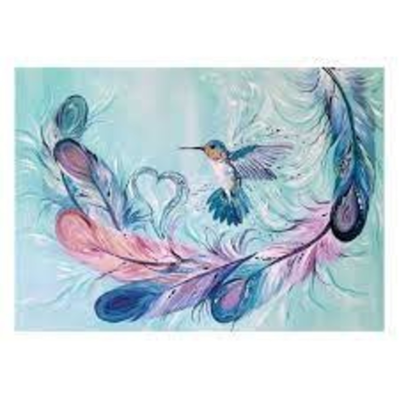 Carla Joseph Carla Joseph "Hummingbird Feathers" Puzzle 72pcs