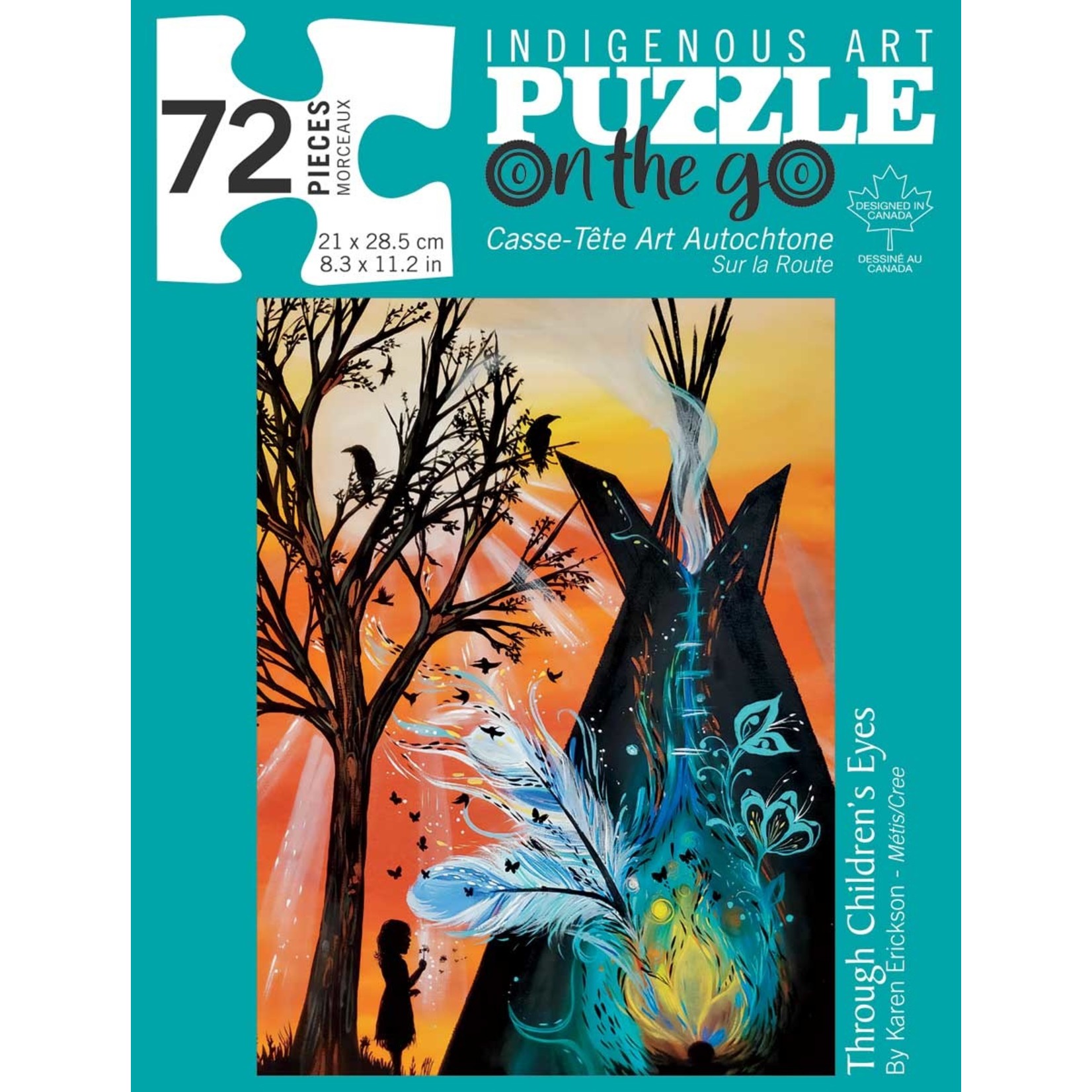 Karen Erickson Karen Erickson "Through Children's Eyes" Puzzle 72pcs