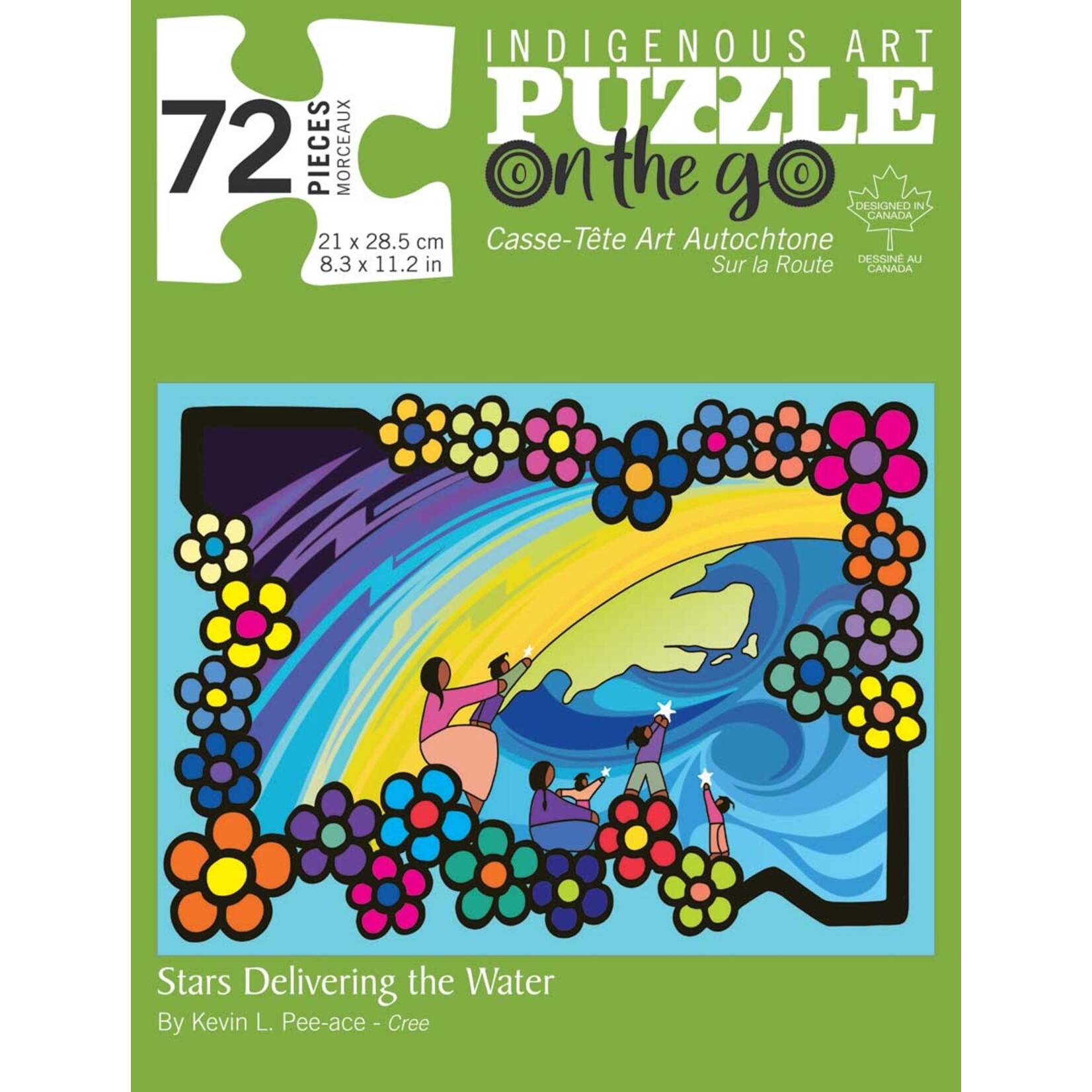 Kevin L. Pee-ace "Stars Delivering the Water" 72 Pieces Puzzle
