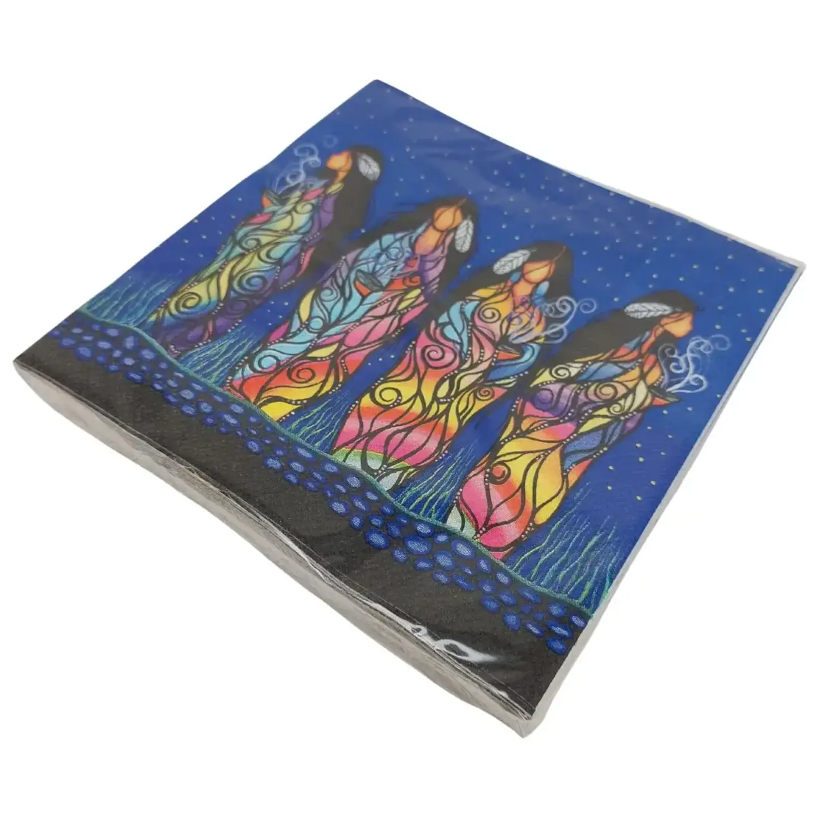 Jackie Traverse Jackie Traverse "Bring Good Medicine" Napkins