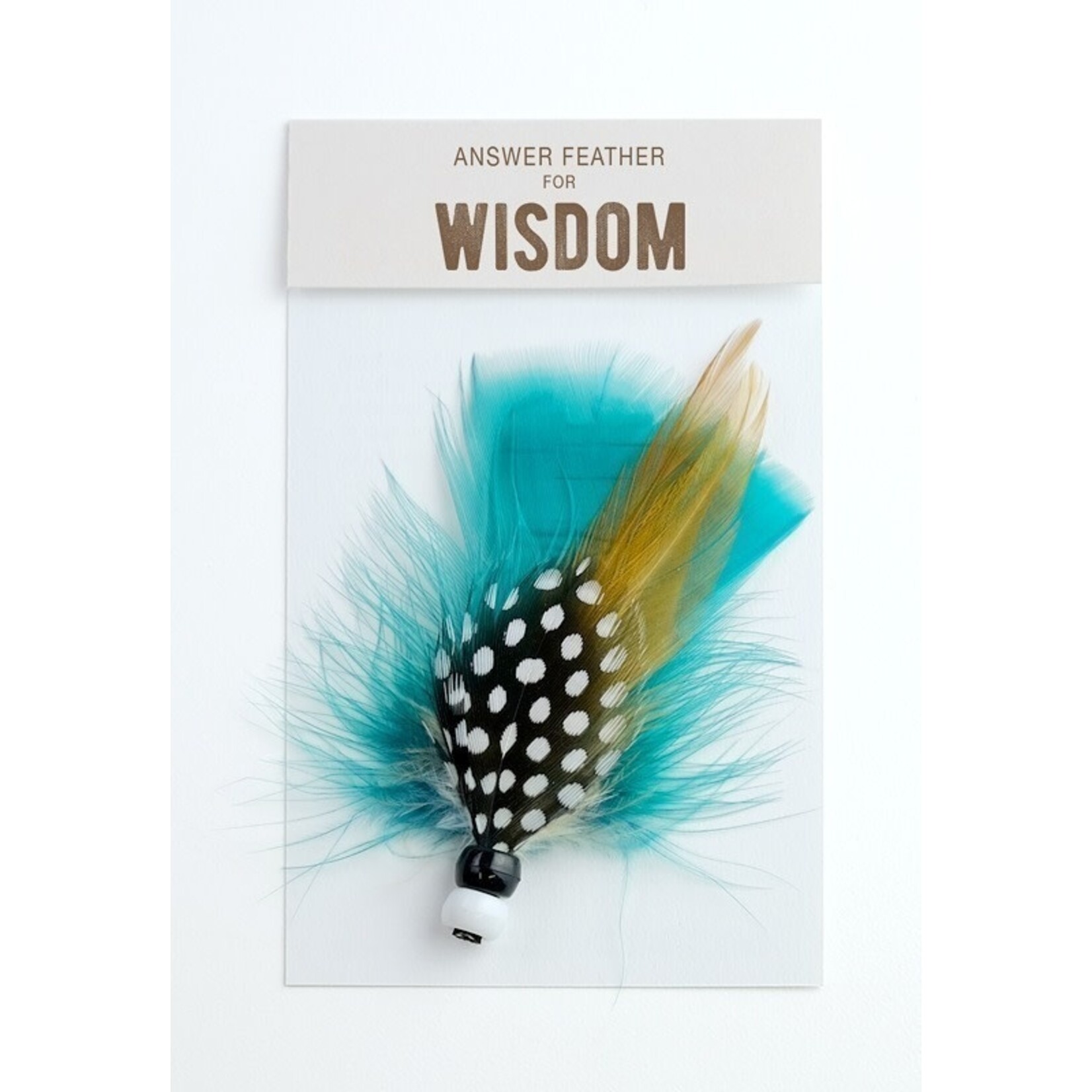 Monague Monague "Wisdom" Answer Feather