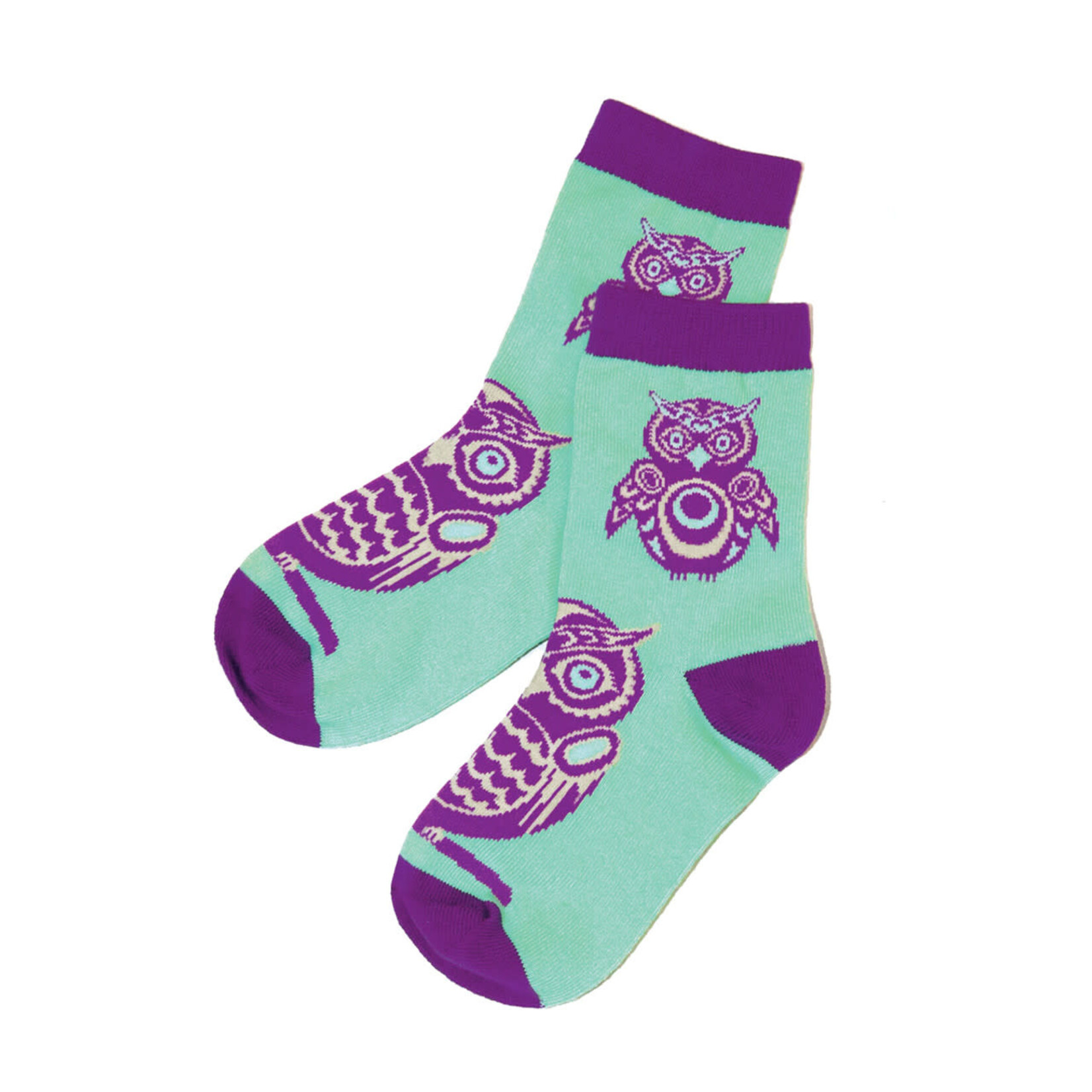 Simone Diamond Simone Diamond "Owls" Kids Socks M-L