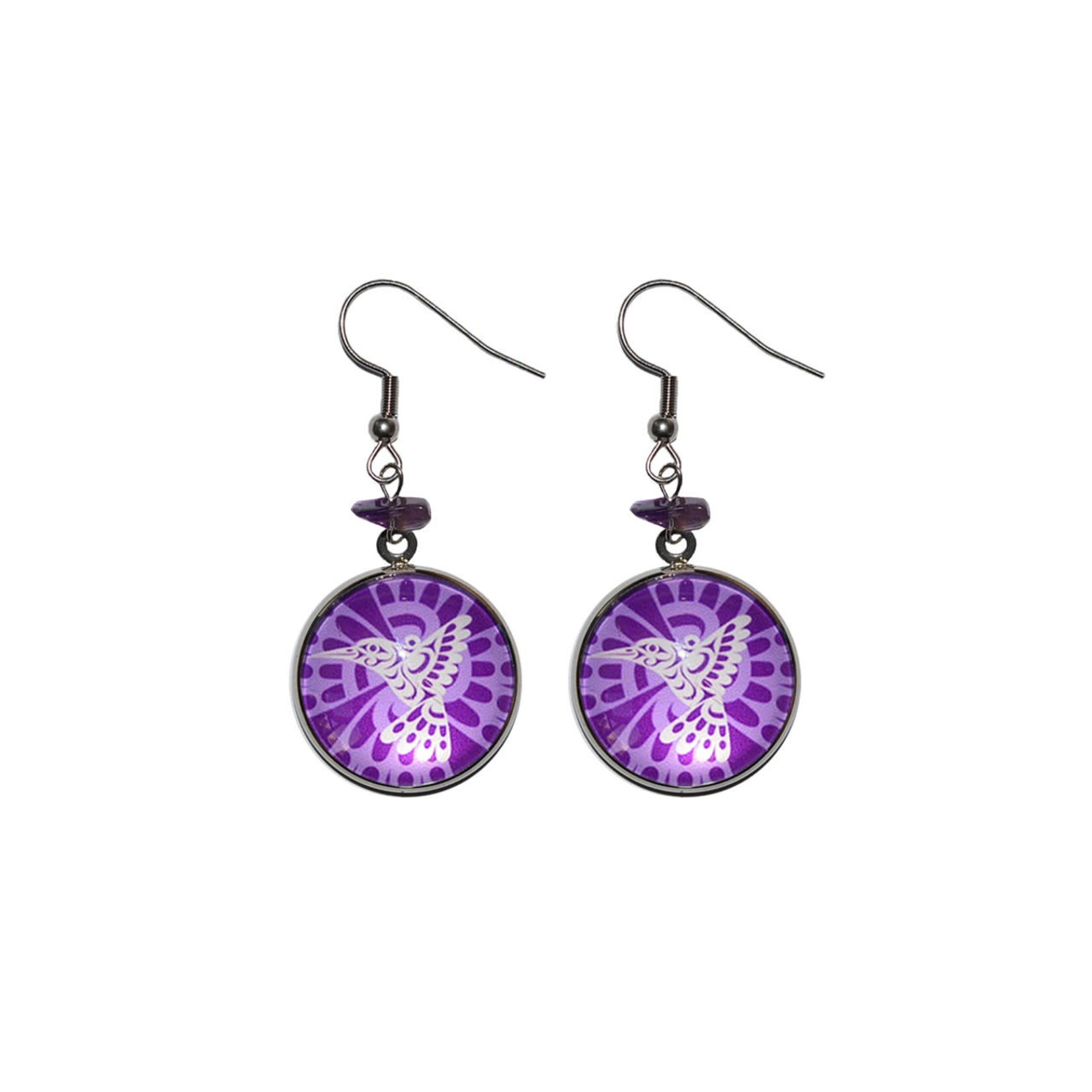 Native Collection Joe Wilson "Hummingbird" Charm Earrings