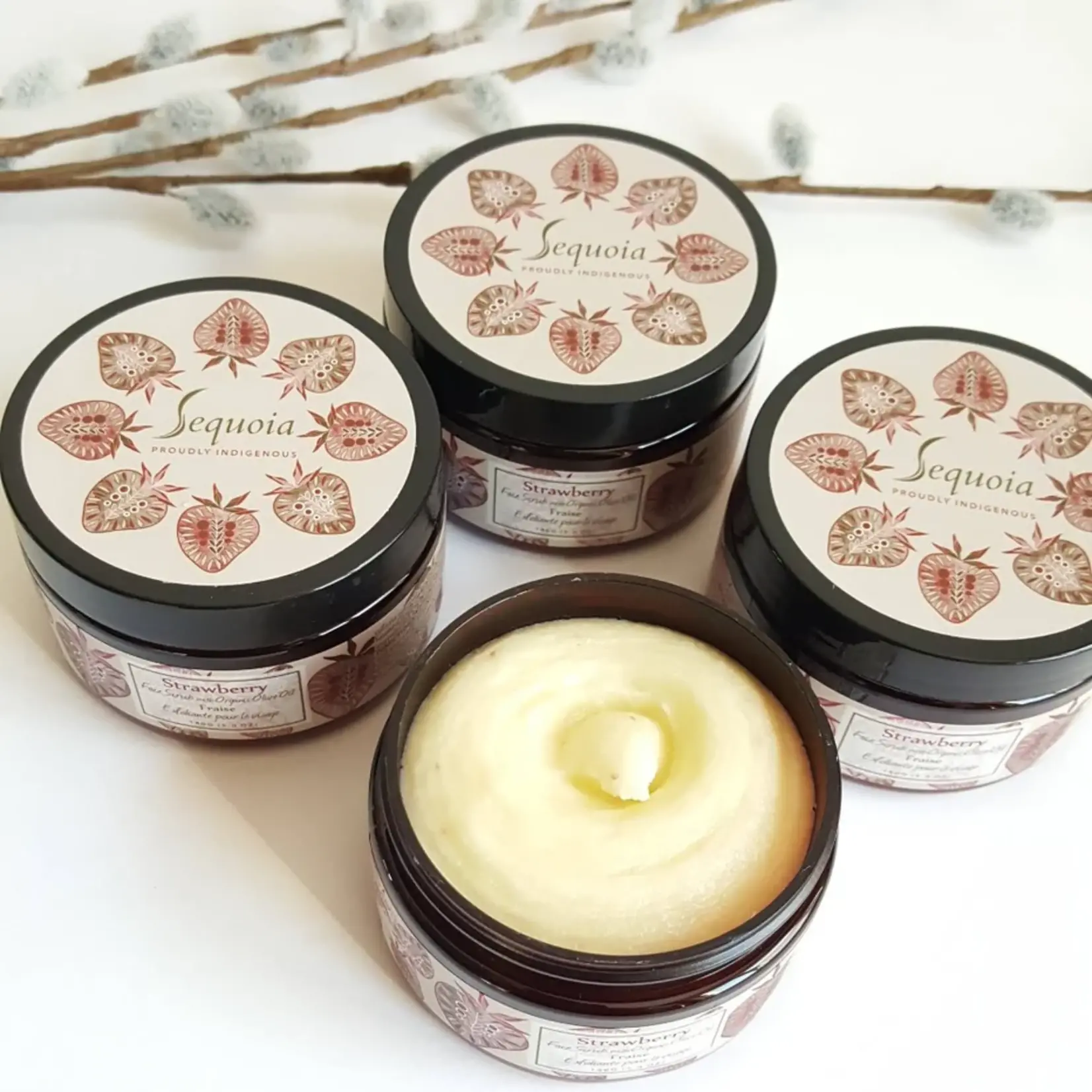 Sequoia Sequoia Strawberry Face Scrub 5oz