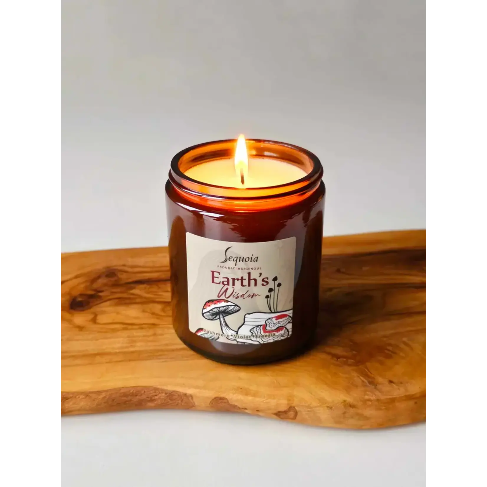 Sequoia Sequoia Earth's Wisdom Candle 50h