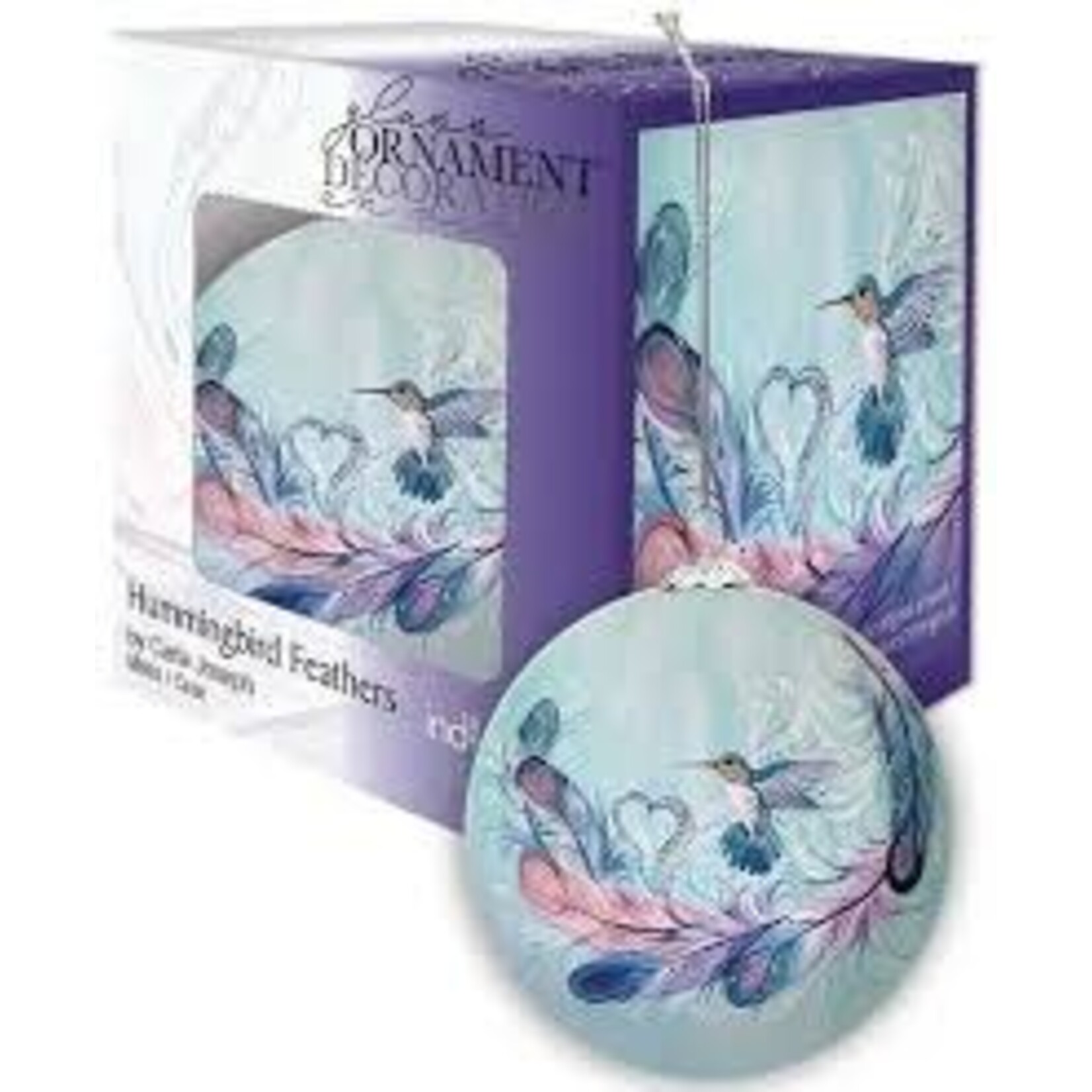 Carla Joseph Carla Joseph "Hummingbird Feathers" Ornament