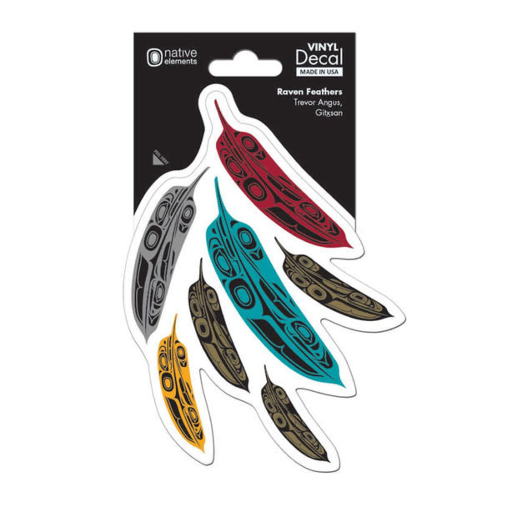 Trevor Angus Trevor Angus "Raven Feathers" Premium Decal
