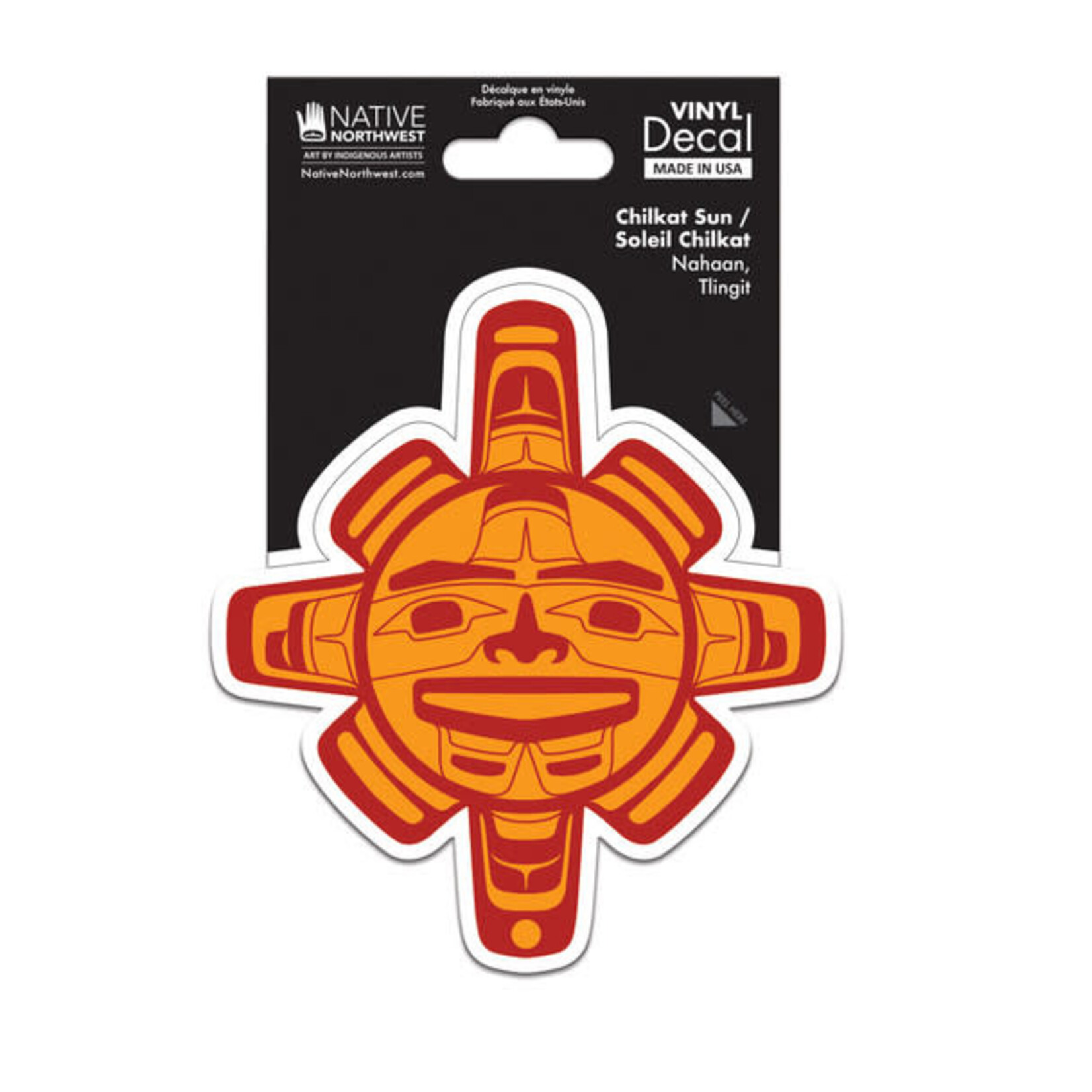 Nahaan Tlingit Nahaan Tlingit "Chilkat Sun" Premium Decals