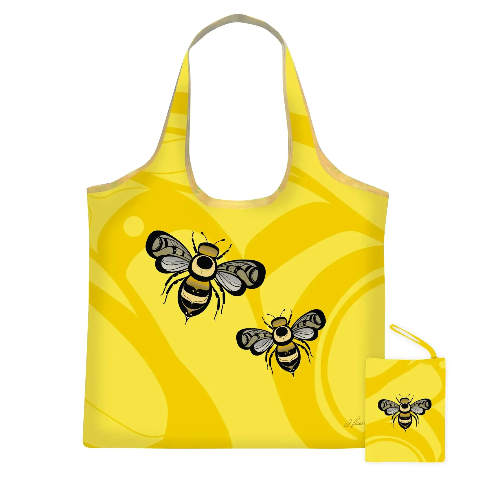 Adam Lewis Adam Lewis Gilakas'la "Thank You" Eco Shopping Bag