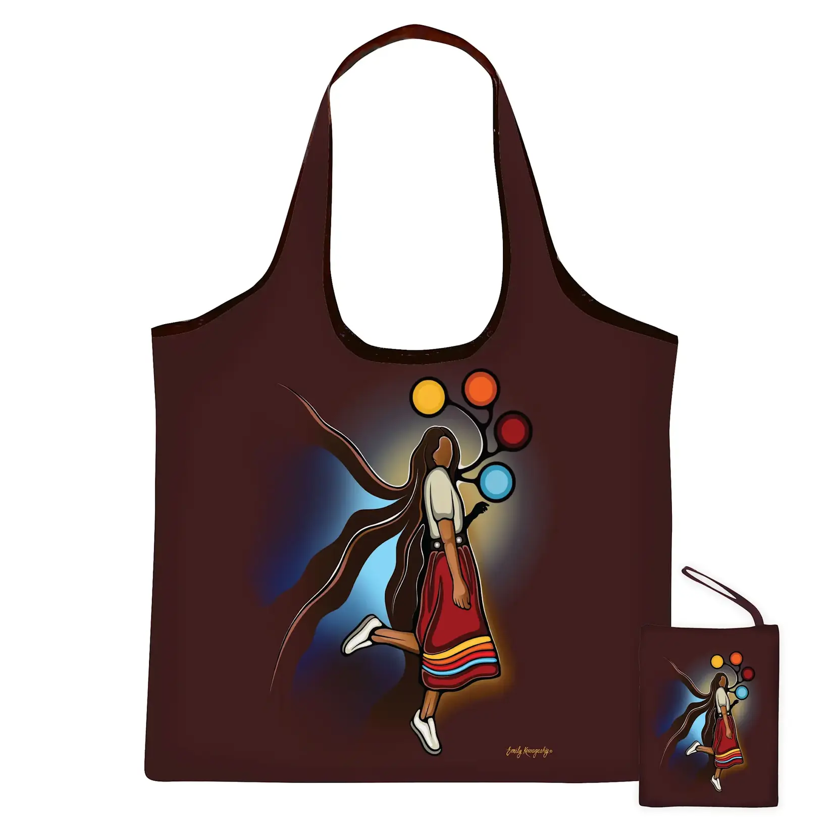 Emily Kewageshig Emily Kewageshig  "A Skirt With A Story"  Eco Bag