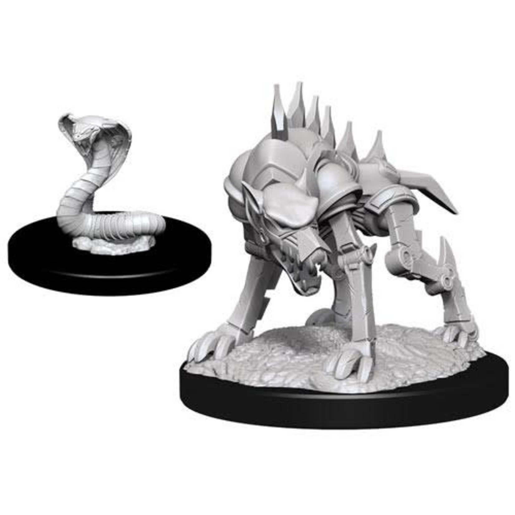 Wizkids D&D: Nolzur's Marvelous Miniatures 14: Iron Cobra & Iron Defender
