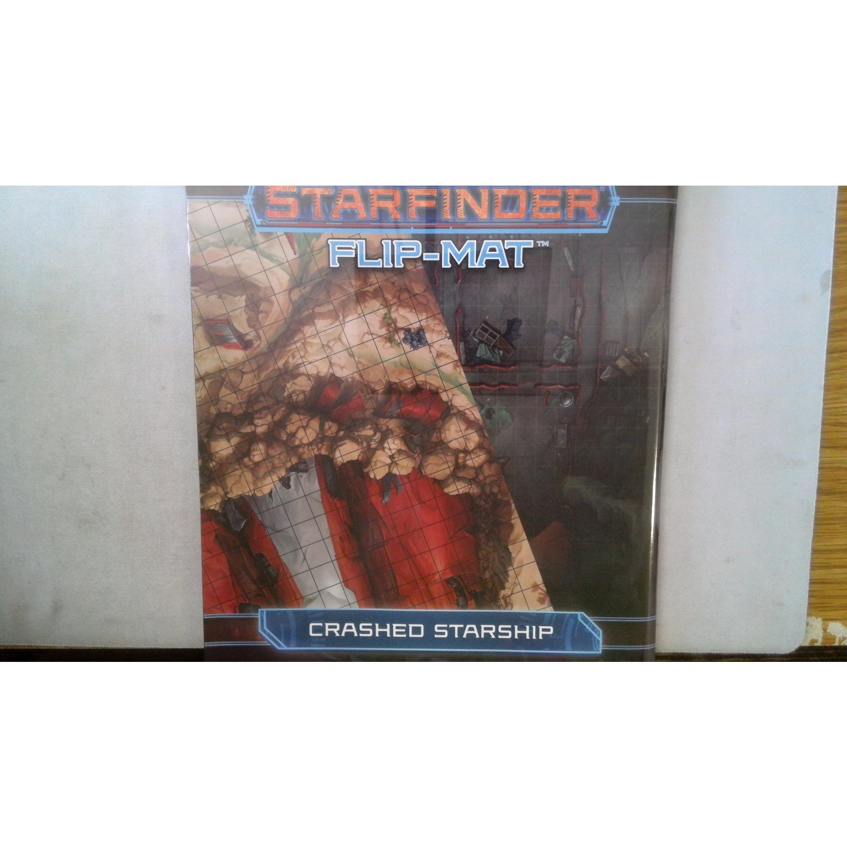 Paizo StarFinder Flip Mat: Crashed Starship