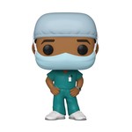 POP HEROES FRONT LINE WORKER MALE 2 VINYL FIGURE (C: 1-1-2)