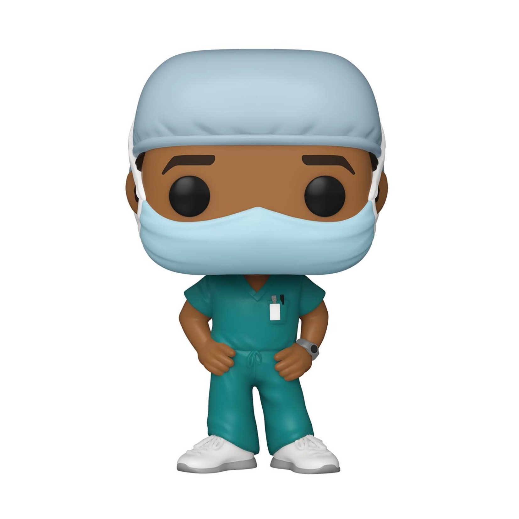 POP HEROES FRONT LINE WORKER MALE 2 VINYL FIGURE (C: 1-1-2)