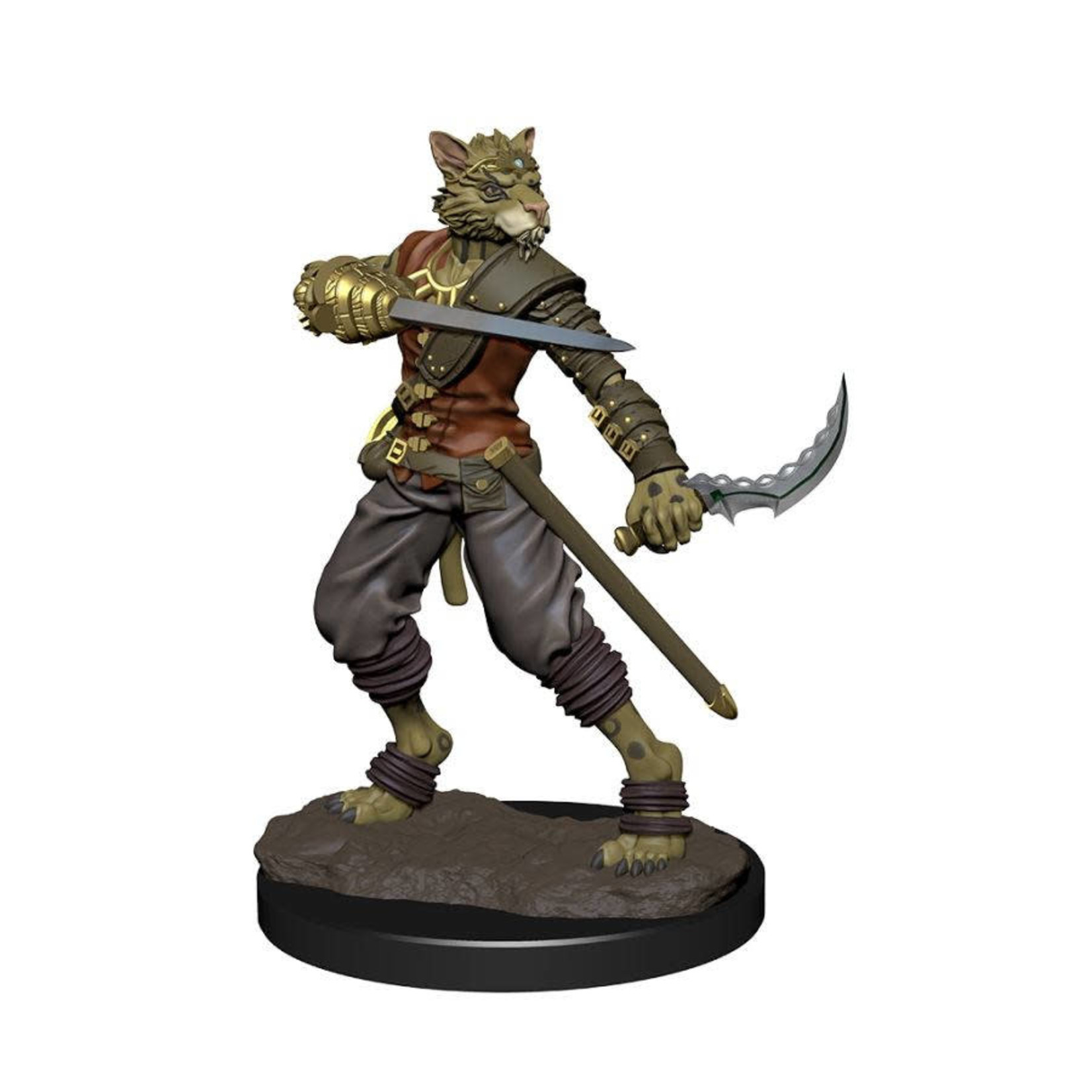 Wizkids D&D Icons of the Realms Premium Figures W6: Male Tabaxi Rogue