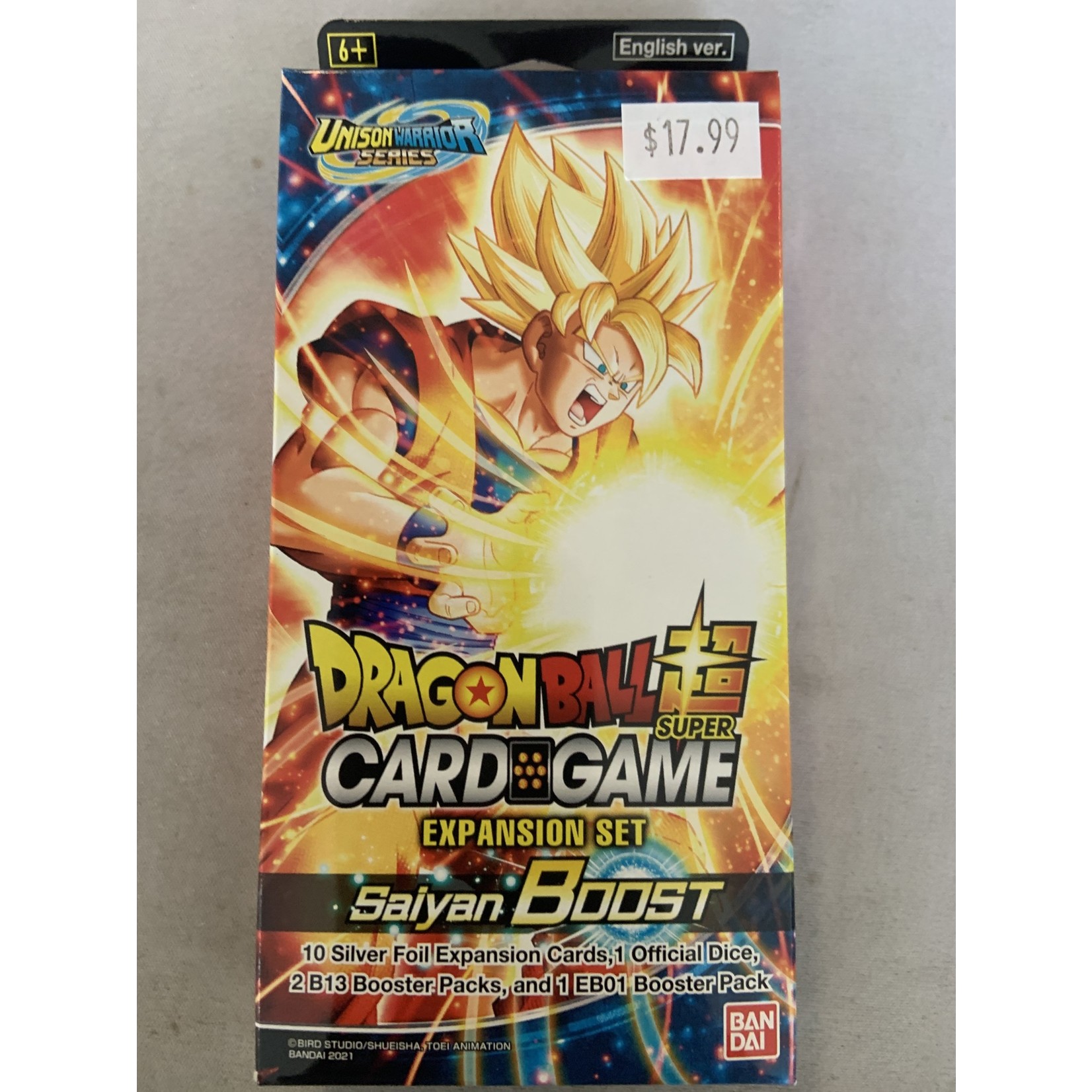 Bandai Dragon Ball Super BE17 Saiyan Boost Expansion Set