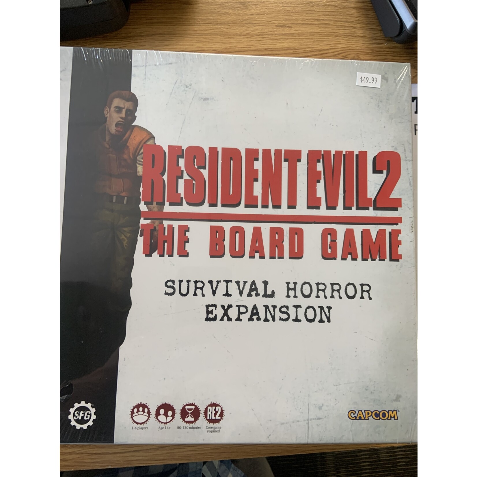 Steamforged Games Resident Evil 2: The Board Game Survival Horror Expansion