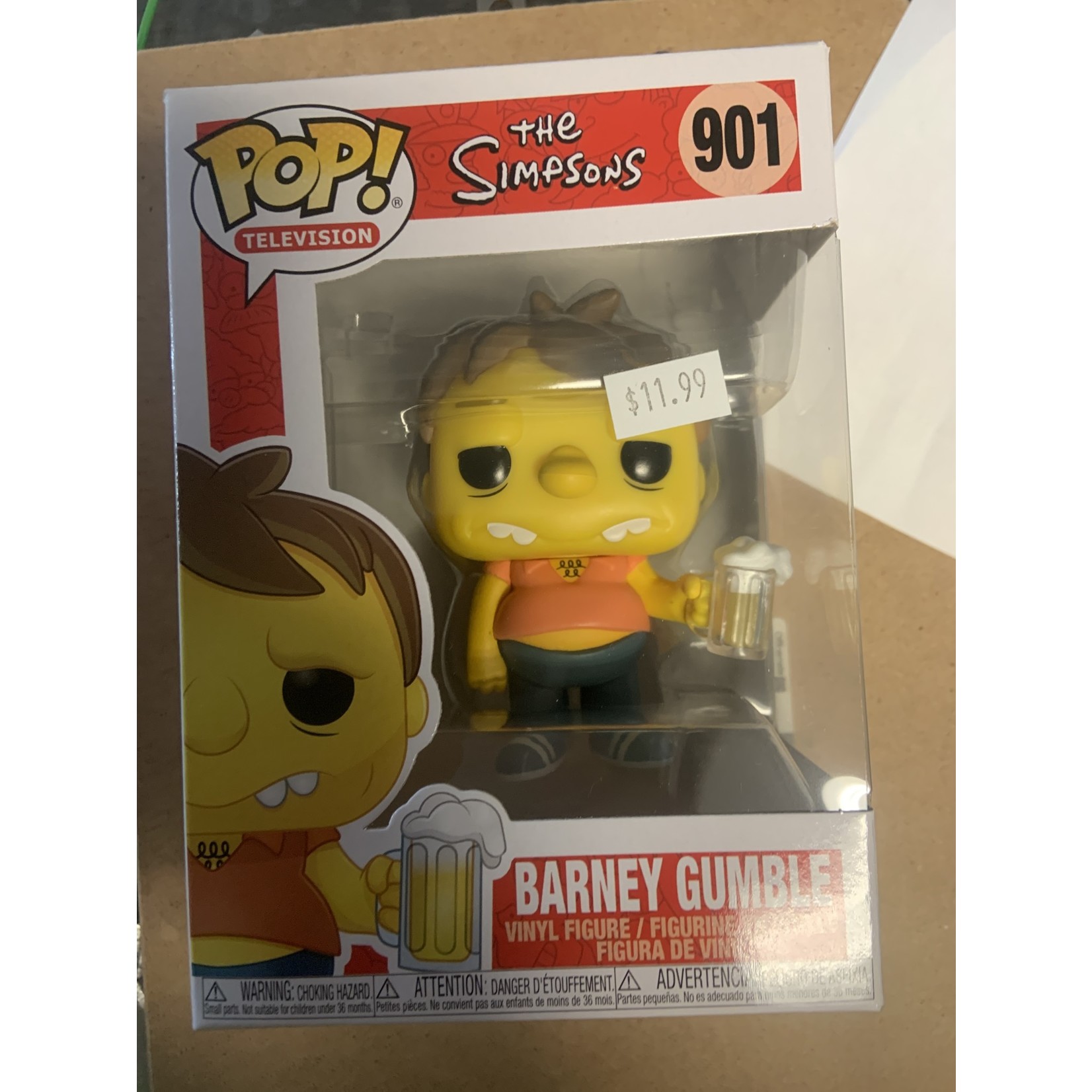 Pop Animation Simpsons Barney Vin Fig 901