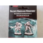 Wizkids D&D: Nolzur's Marvelous Miniatures 15: Bugbear Barbarian & Burbear Rogue