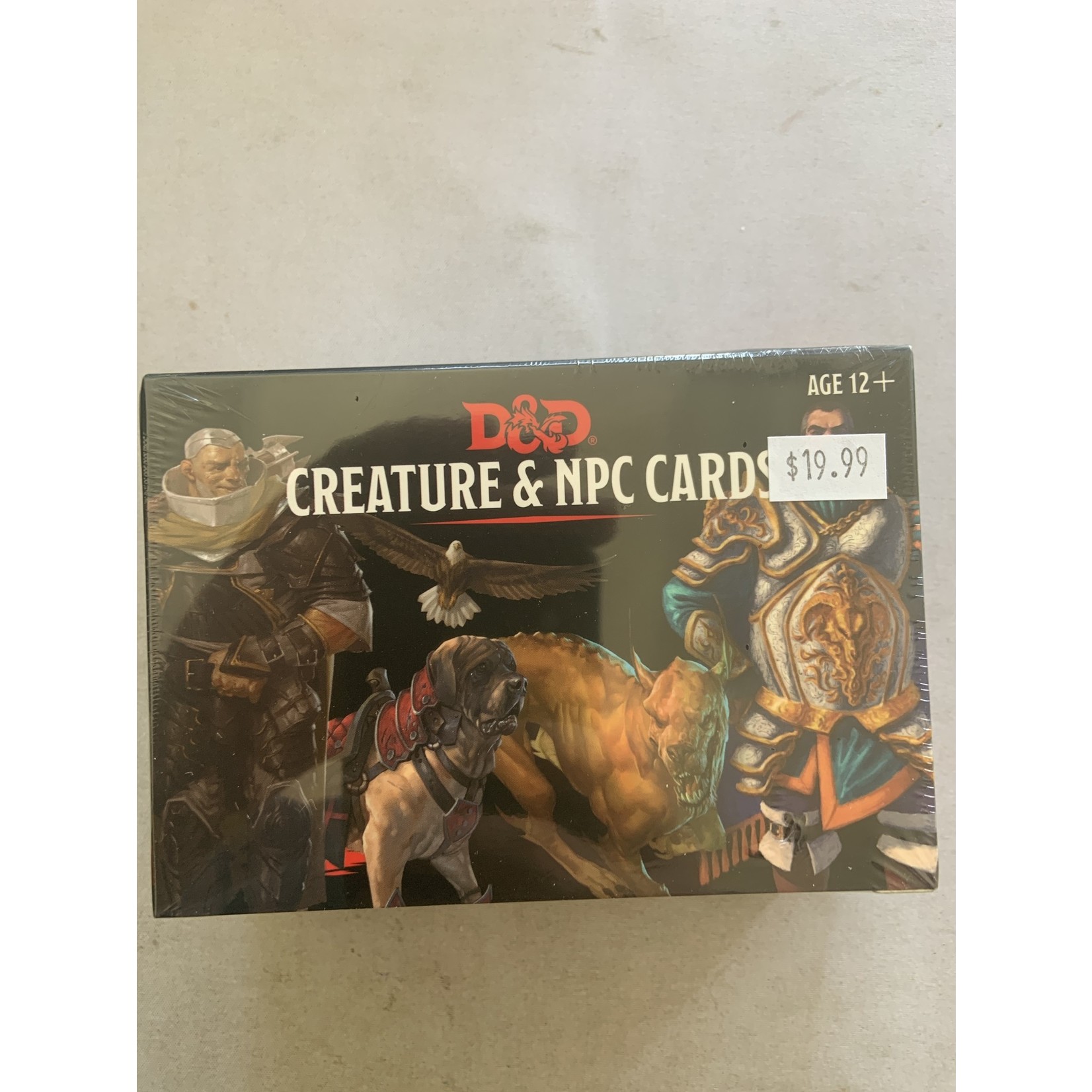 Gale Force 9 D&D: Monster Cards Creature and NPC Cards