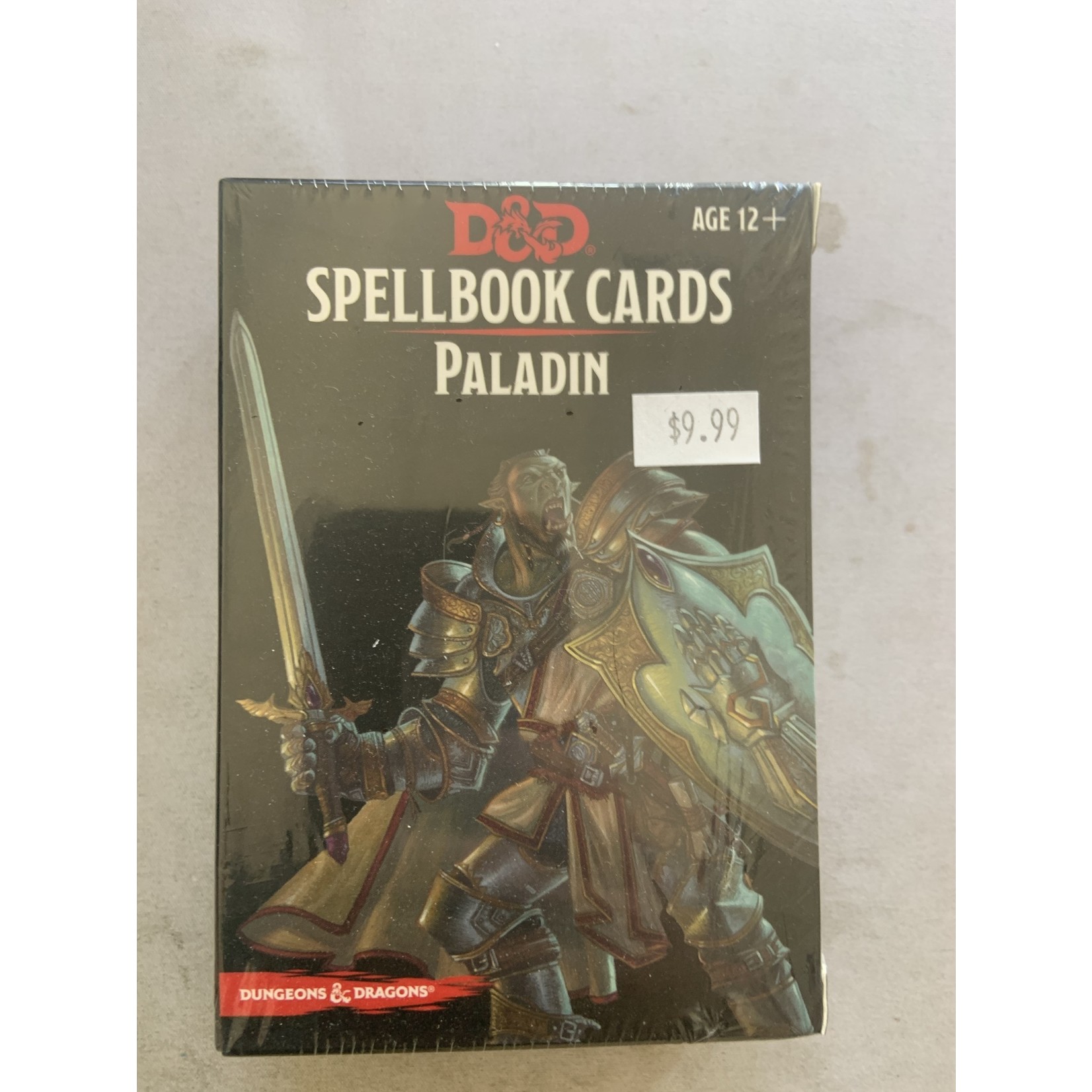 Gale Force 9 D&D 5E Spellbook Cards Version 3 Paladin