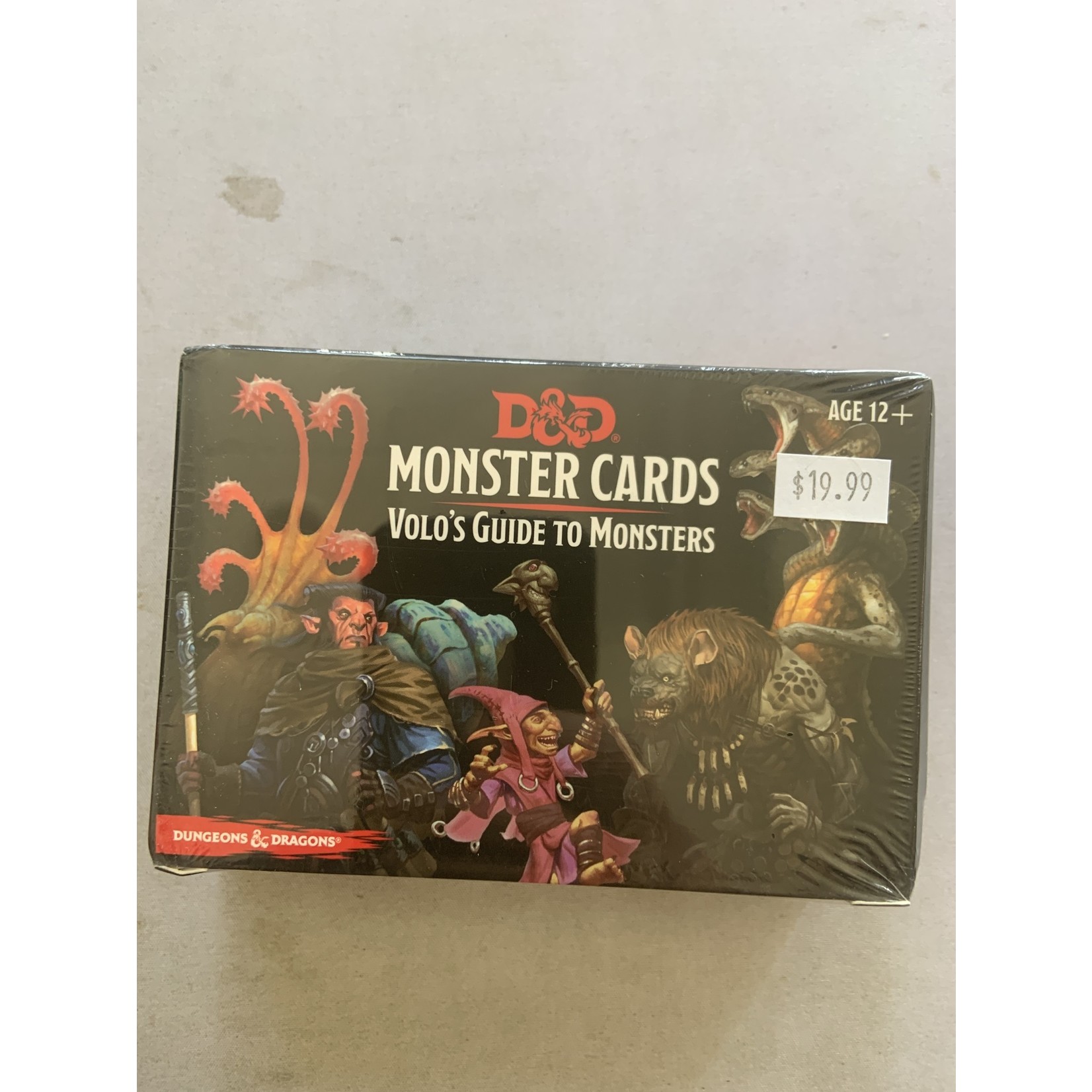 Gale Force 9 D&D: Monster Cards Volo's Guide to Monsters