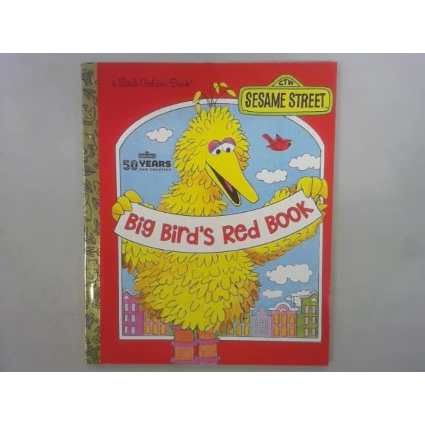Little Golden Books Big Bird's Red Book (Sesame Street)