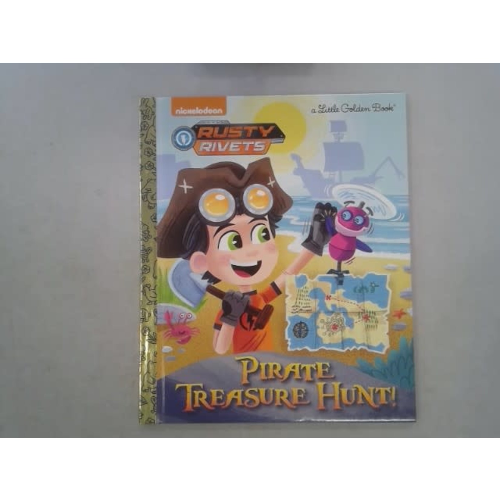 Little Golden Books Pirate Treasure Hunt! (Rusty Rivets)