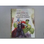 Little Golden Books Thunder Strike! (Marvel: Thor)