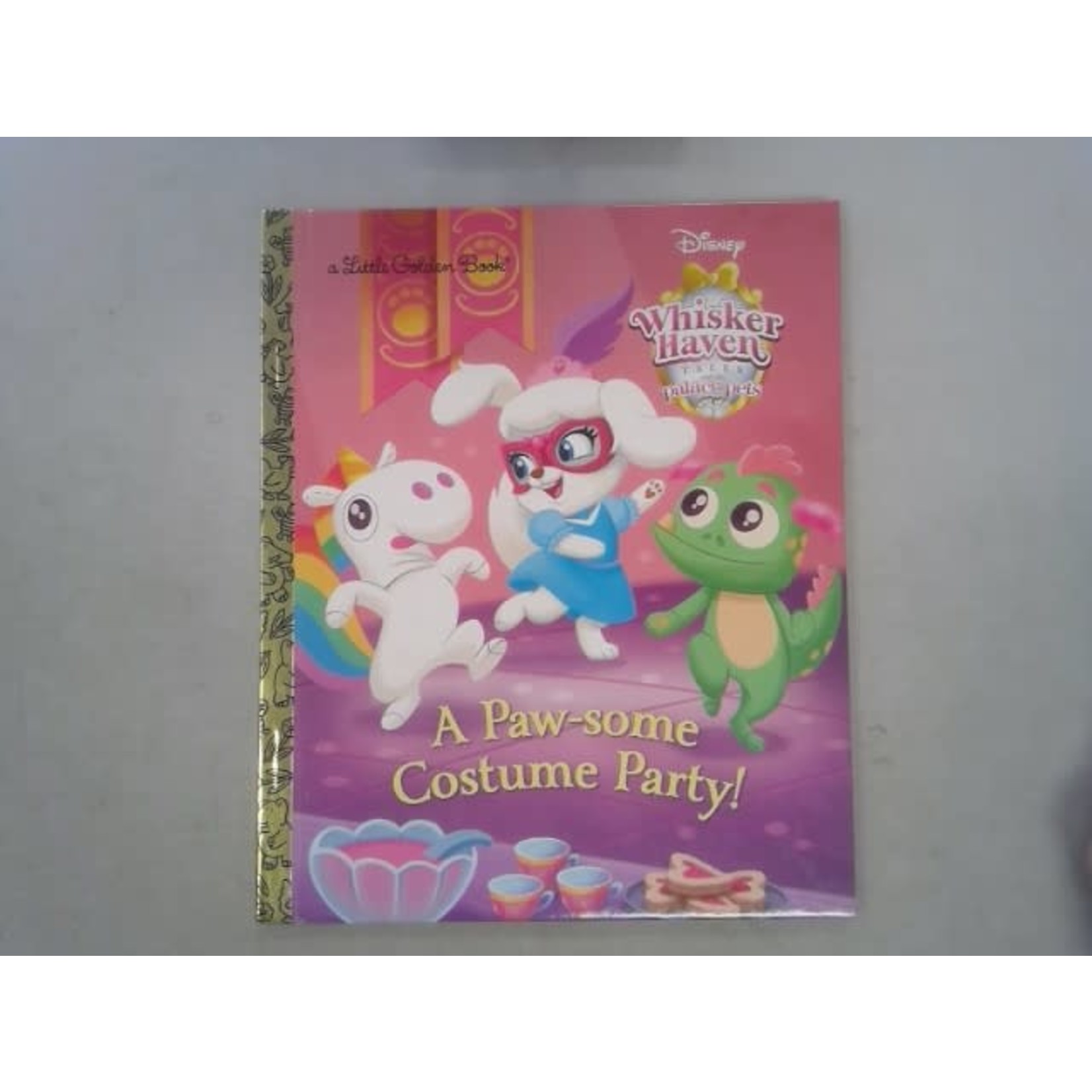 Little Golden Books A Paw-some Costume Party! (Disney Palace Pets Whisker Haven Tales)