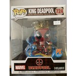 Pop Deluxe Marvel Heroes King Deadpool On Throne Px Vin Fig 724