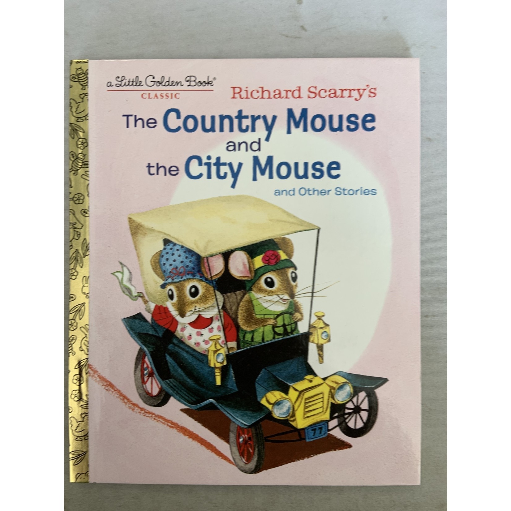 Little Golden Books Richard Scarry's The Country Mouse and the City Mouse
