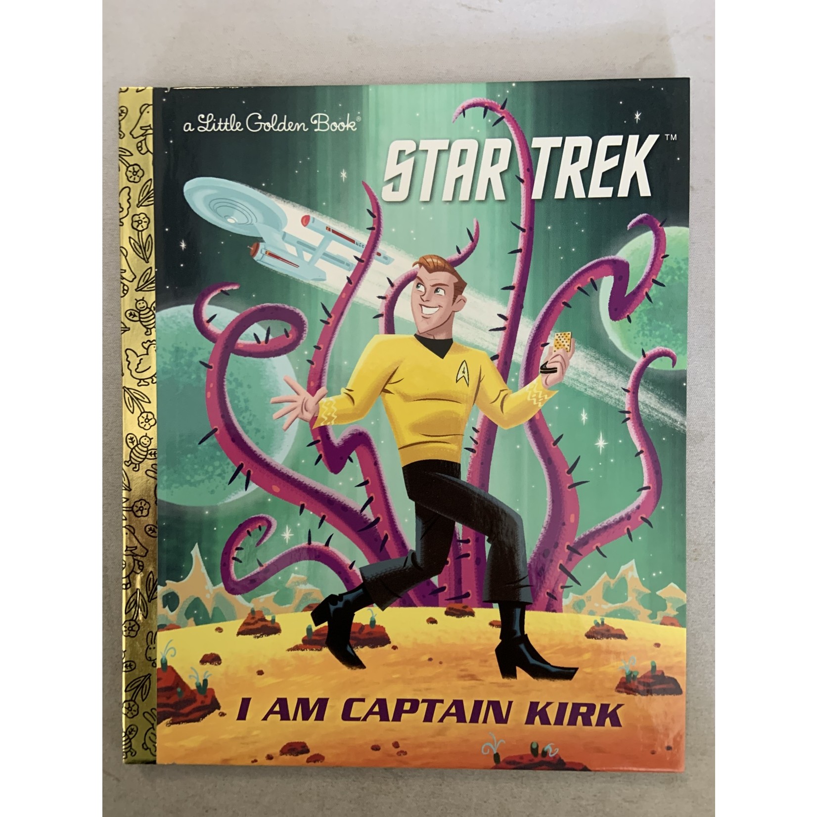 Little Golden Books I Am Captain Kirk (Star Trek)
