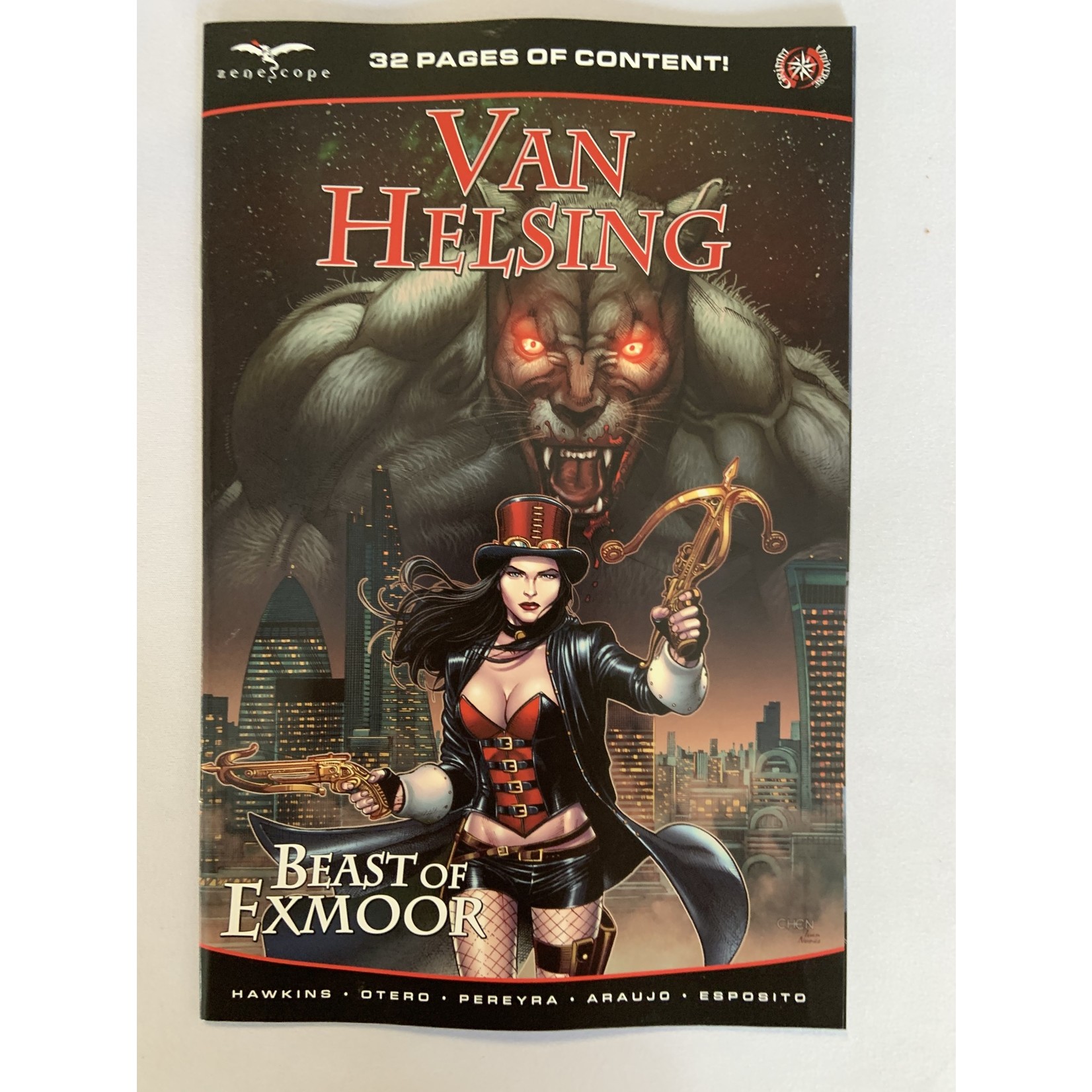 ZENESCOPE ENTERTAINMENT INC Van Helsing Beast Of Exmoor One Shot Cvr A Chen